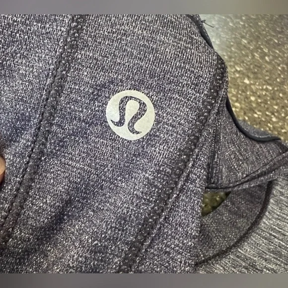 Lululemon Pace Perfect Tank Running Cropped Workout Gym Yoga Fitness Activewear - Picture 8 of 8